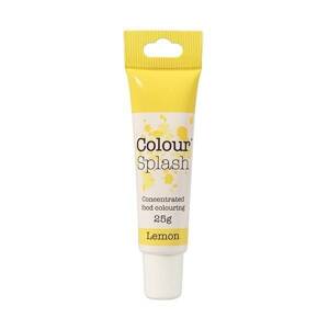 Gelová barva - Citronová žlutá - 25 g - Colour Splash
