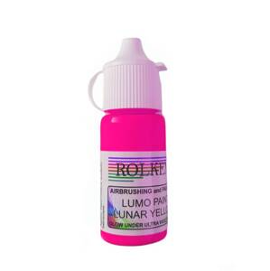 Neonová fluorescenční gelová barva 15ml Pinkilicious - Rolkem
