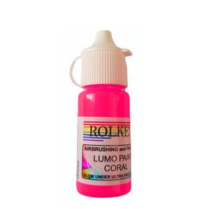 Neonová fluorescenční gelová barva 15ml Razzmatazz - Rolkem