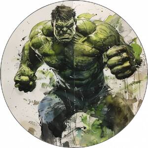 Jedlý papír běžící Hulk 19,5 cm - Pictu Hap