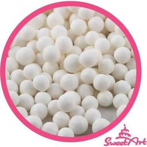 SweetArt cukrové perly bílé 7 mm (80 g) - dortis
