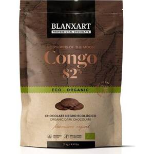 Blanxart Pravá hořká čokoláda ECO Congo 82% (2 kg) - dortis