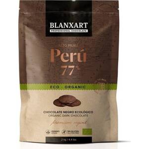 Blanxart Pravá hořká čokoláda ECO Perú 77% (2 kg) - dortis
