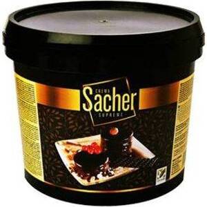 Eurocao Poleva lesklá Sacher s příchutí hořké čokolády s lískovými oříšky (6 kg) - dortis