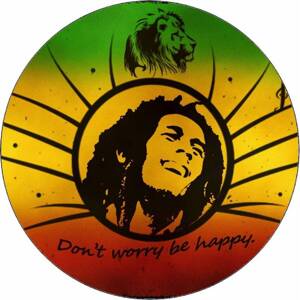 Jedlý papír Bob Marley Be happy 19,5 cm - Pictu Hap