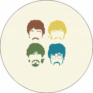 Jedlý papír The Beatles ikony 19,5 cm - Pictu Hap
