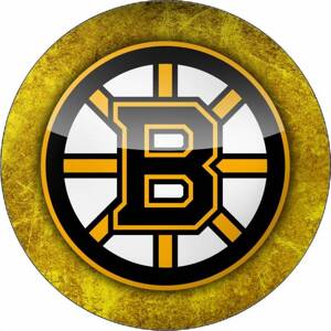 Jedlý papír Boston Bruins logo 19,5 cm - Pictu Hap