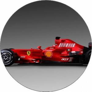 Jedlý papír Ferrari F1 19,5 cm - Pictu Hap