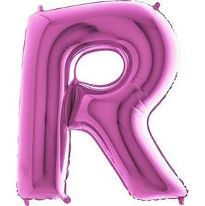 Nafukovací balónek písmeno R růžové 102 cm Grabo