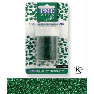 Sypání Glitter Flakes - zelené - PME