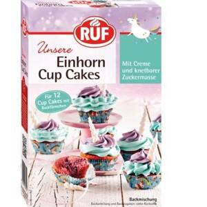 Směs na barevné Cupcakes - Unicorn 365g - RUF