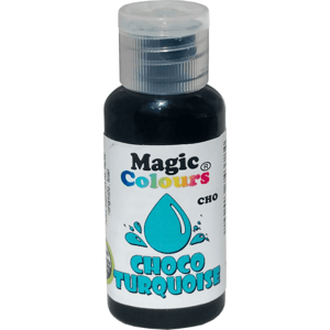 Gelová barva do čokolády Magic Colours (32 g) Choco Turquoise Magic Colours