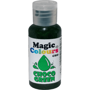 Gelová barva do čokolády Magic Colours (32 g) Choco Green - Magic Colours