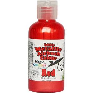 Airbrush barva perleťová Magic Colours (55 ml) Red - Magic Colours