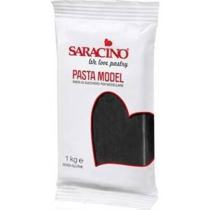Modelovací hmota Saracino černá 1 kg - Saracino