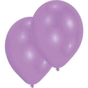 Latexové balónky fialové 10ks 27,5cm Amscan