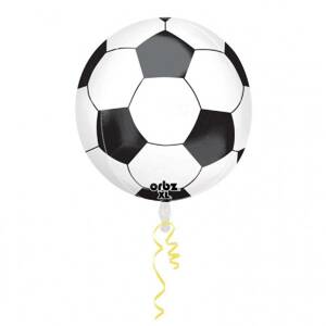 Fóliový balónek fotbalový míč 38x40cm Amscan