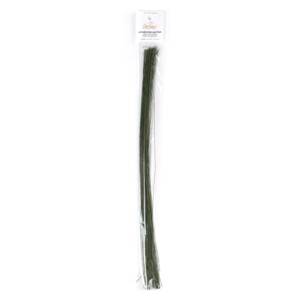 Květinové drátky zelené střední 50ks 40cm - Decora