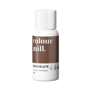 Olejová barva 20ml vysoce koncentrovaná čokoládová colour mill
