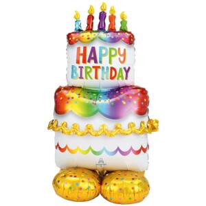 Fóliový balónek obří dort 1,27m - Amscan