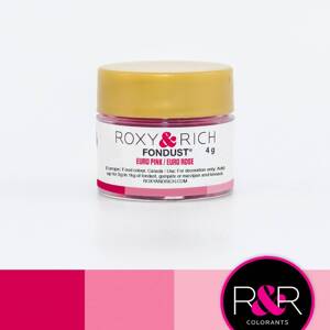 Prachová barva 4g růžová euro - Roxy and Rich