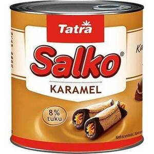 Zkaramelizované zahuštěné mléko Salko Karamel (397 g) - dortis