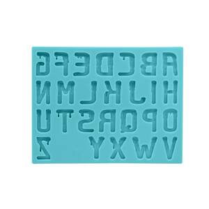 Silikonová formička abeceda horor 15x11,5cm Cakesicq