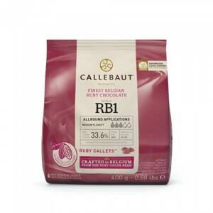 Čokoláda ruby 0,4kg 33% - Callebaut