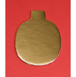 Podložka papír zlatá minidezert 10x6,5cm (ovál) 200 ks Monaco