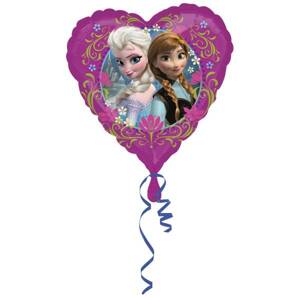 Fóliový balónek srdce Frozen - Amscan