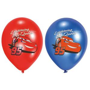 Klasické balónky Cars 6kusů 27,5cm - Amscan