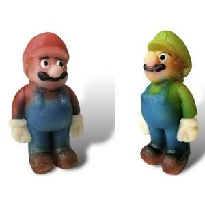 Marcipánová figurka Super Mario a Luigi, 34g - Frischmann vyškov
