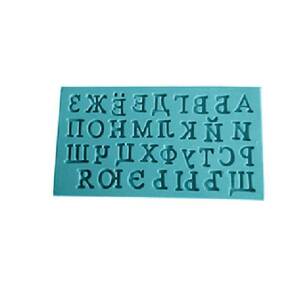 Silikonová forma ukrajinská abeceda Cakesicq