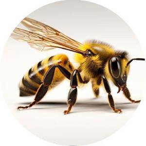 Jedlý papír včela 19,5cm PICTURE