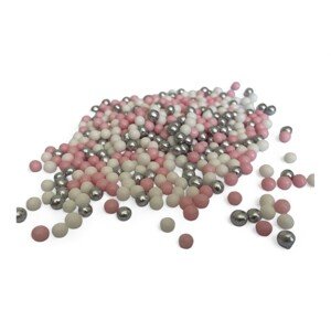 Křupinky - perličky růžový mix 50g