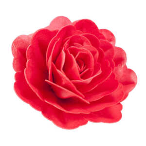 Jedlý papír 3D Růže (květ)