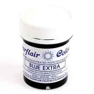 Gelová barva Sugarflair - Blue extra