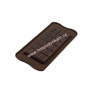 Silikonová forma na čokoládu Silikomart - tabulka čokolády
