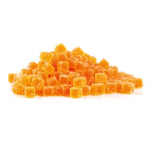 Želé 3D kostičky pomerančové 50g