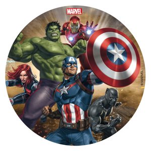 Fondánový obrázek Avengers 16cm