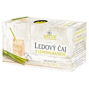 Ledový čaj s lemongrassem