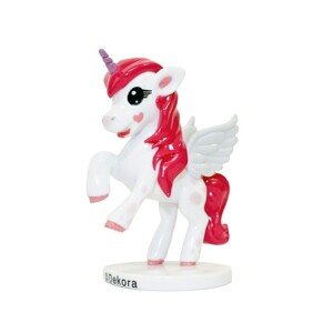 Dekora - Dekorační figurka - Unicorn - Jednorožec - 8cm