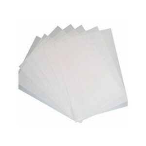 A4 Jedlý papír čistý - bílý - 0,35mm - 2ks