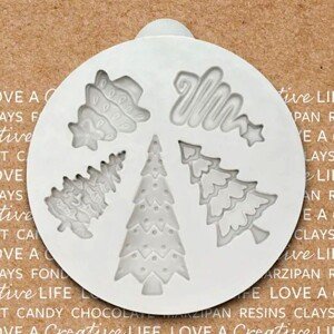 Katy Sue Mould Miniature Christmas Trees - vánoční stromky