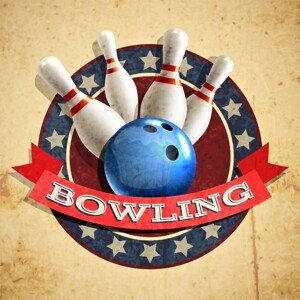 Jedlý papír "Bowling 3" A4