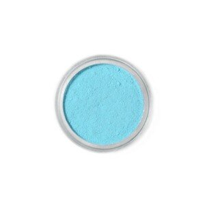 Jedlá prachová barva Fractal - Robin Egg Blue, Páva kék (3,5 g)