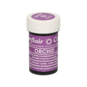 Sugarflair paste colour - gelová barva - Orchid   25g