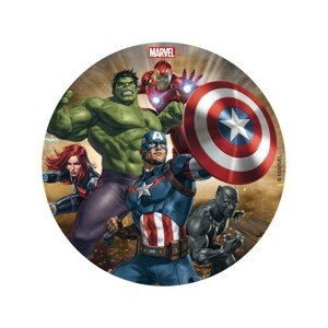 Dekora - fondánový list - Avengers 16cm
