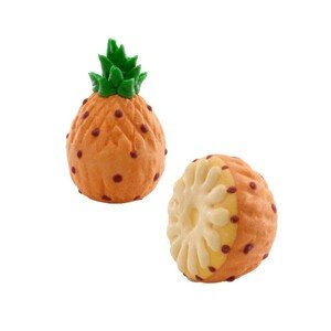 Dekora Cukrová dekorace 3D - ananas - celý / půlka - 2ks