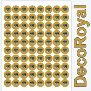 80x24mm DecoRoyal® papír A4 0,4-0,55mm